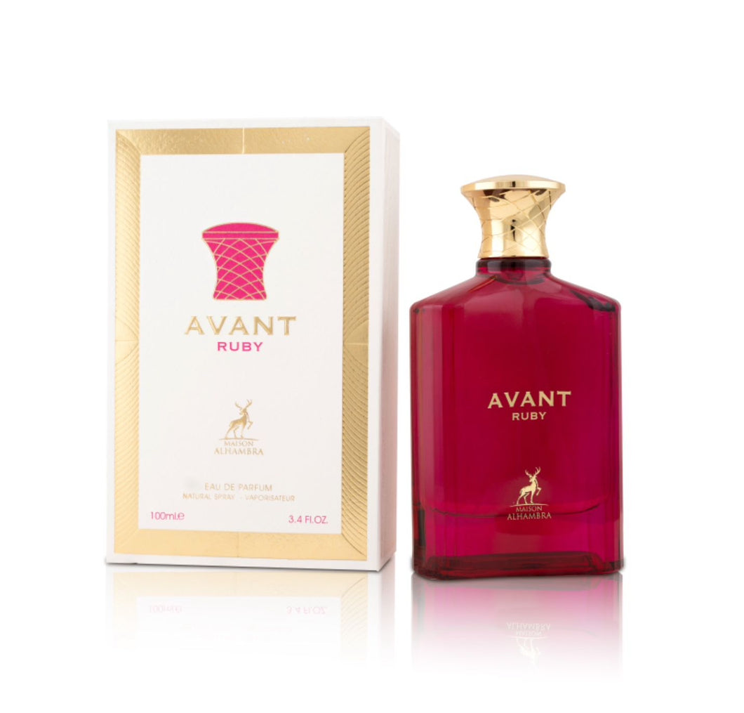 Avant Ruby EDP Perfume By Maison Alhambra 3.4oz / 100ml