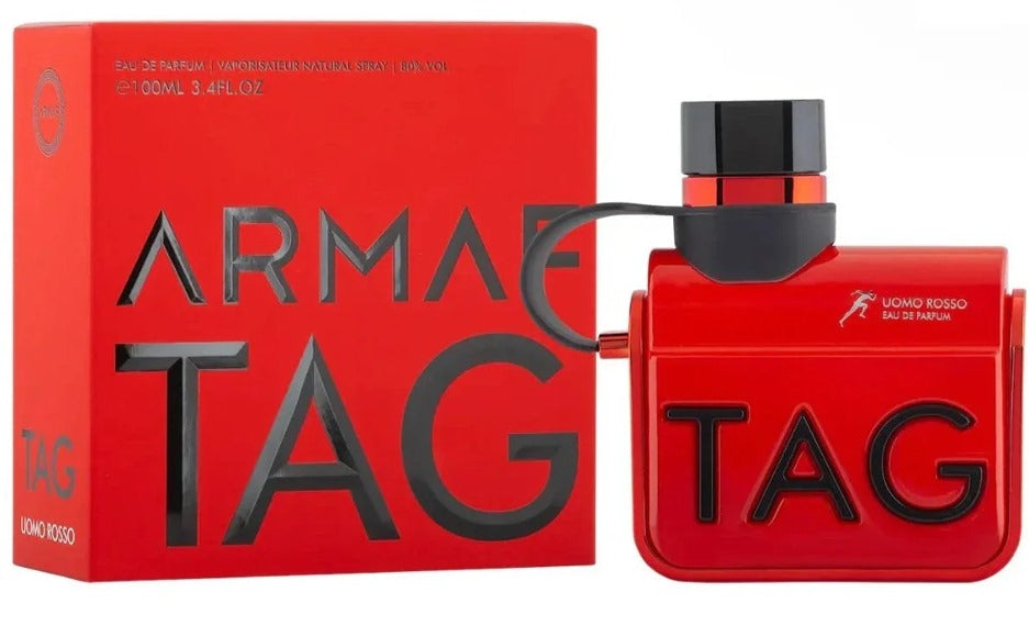 Tag Uomo Rosso EDP Perfume By Armaf 3.4oz / 100ml