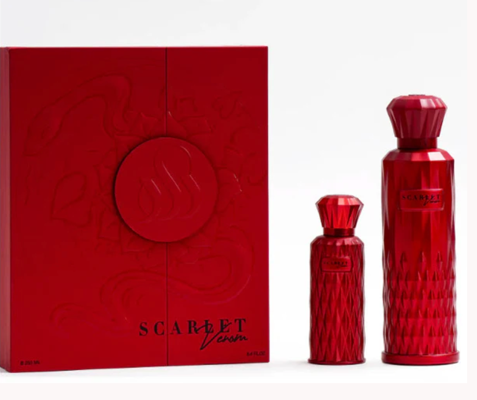 Scarlet Venom Perfume Set 200ml + 50ml Sedra Perfumes