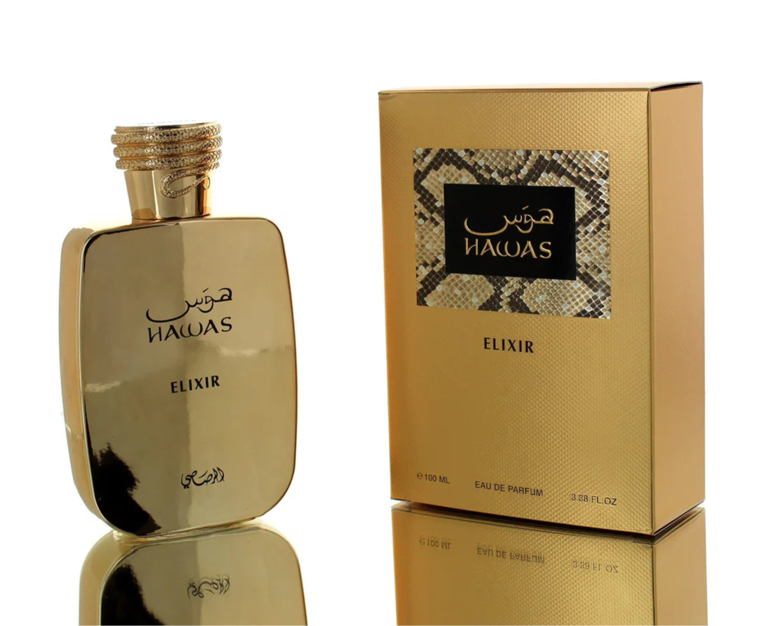 Hawas Elixir EDP Perfume By Rasasi 3.4oz / 100ml